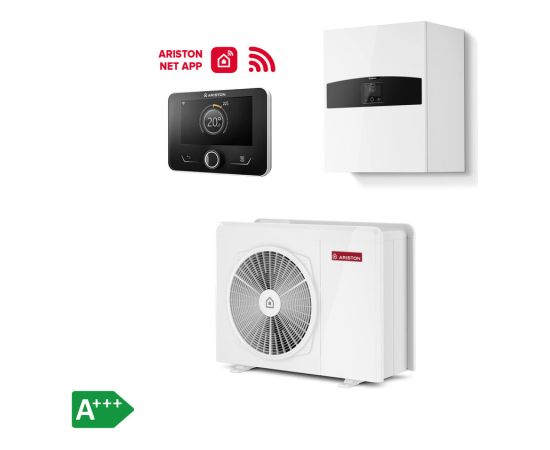 Siltumsūknis Ariston NIMBUS PLUS 80 S NET R32, Gaiss-ūdens, ar Wi-Fi, 11.74 kW
