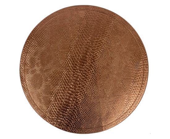 Placemat BOA D38cm, copper snake