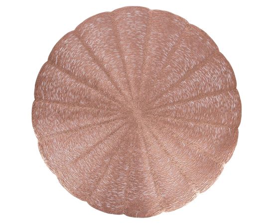 Placemat PIPPA D38cm, rose gold