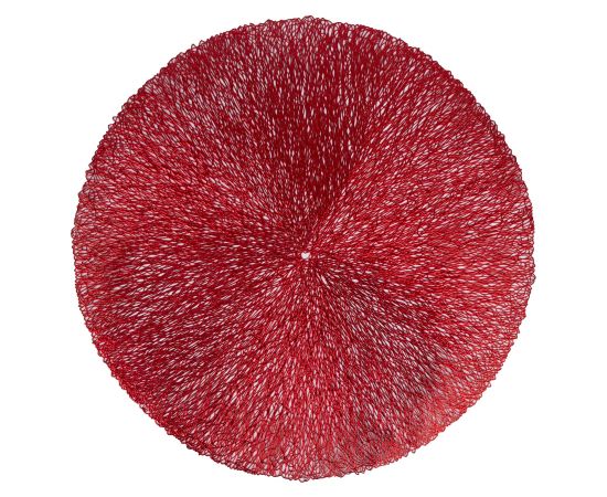 Placemat ELONA D38cm, red