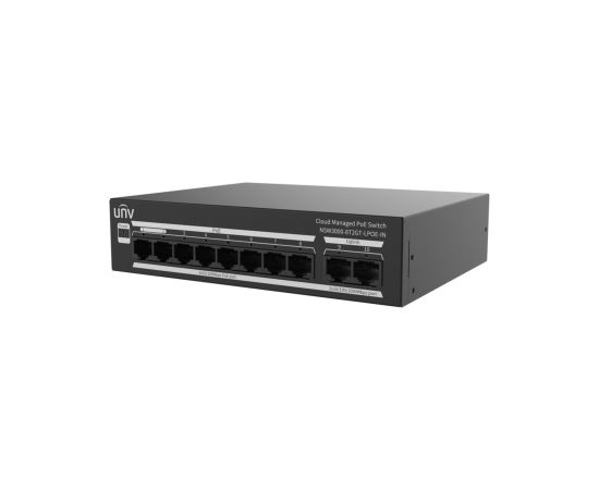 Uniview NSW3000-8T2GT-LPOE-IN ~ Управляемый PoE коммутатор 8FE(PoE)+2GE(Uplink)(PoE 75Вт)