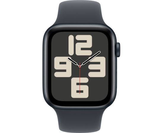 Apple Watch SE 2 GPS + Cellular 44mm Sport Band M/L, midnight (MXGM3ET/A)