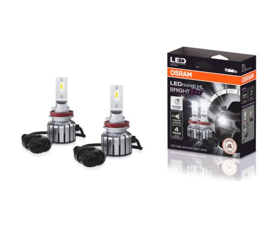 Osram H8/H11/H16/H9 LED ALAMPAS 64211DWBRT BRIGHT 2xKOMPEKTS