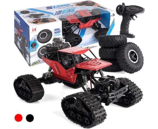 RoGer Rock Crawler 2in1 Автомобиль с радиоуправлением / 2.4Ghz  / 4x4 / 20 km/h / 1:16 / Kрасный Радиоуправляемые Игрушки