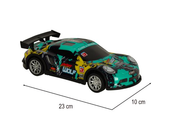 RoGer Спорткар Игрушечный Автомобиль RC с световыми эффектами 1:18