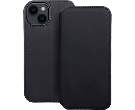 Fusion Dual Pocket Book Case grāmatveida maks telefonam Xiaomi 13 Lite melns