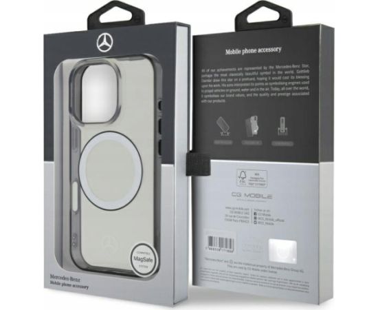 Mercedes-benz Mercedes Printed logo MagSafe Защитный Чехол для Apple iPhone 16 Pro