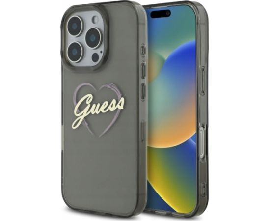 Guess IML Heart Защитный Чехол для Apple iPhone 16 Pro
