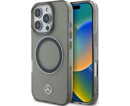 Mercedes-benz Mercedes Silver Ring MagSafe Защитный Чехол для Apple iPhone 16 Pro Max