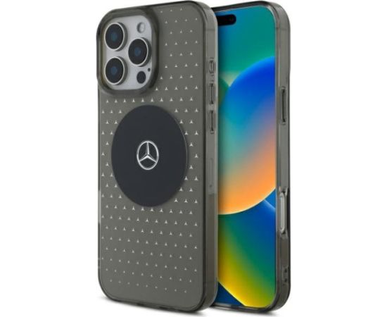 Mercedes-benz Mercedes Star Pattern MagSafe Защитный Чехол для Apple iPhone 16 Pro