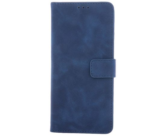 Mocco Smart Velvet Чехол Книжка для смартфон Samsung Galaxy S24 navy blue