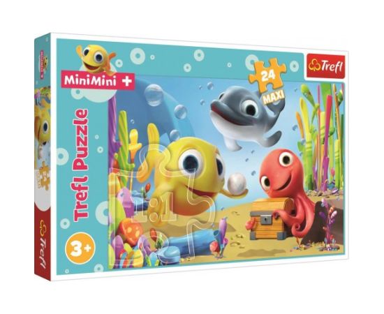 Пазл TREFL MAXI Рыбки МиниМини 24 шт. 3+ T14341