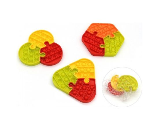 Игрушка-антистресс Pop-it Puzzle 14 см разные 338593
