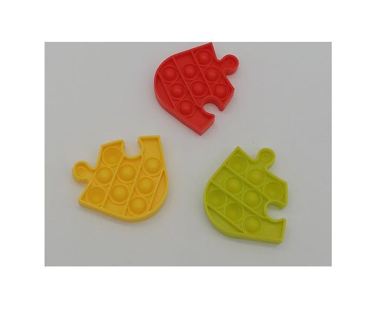 Игрушка-антистресс Pop-it Puzzle 14 см разные 338593