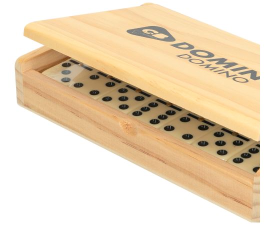 Galda spēle Domino klasiskais koka kārbā CB47596