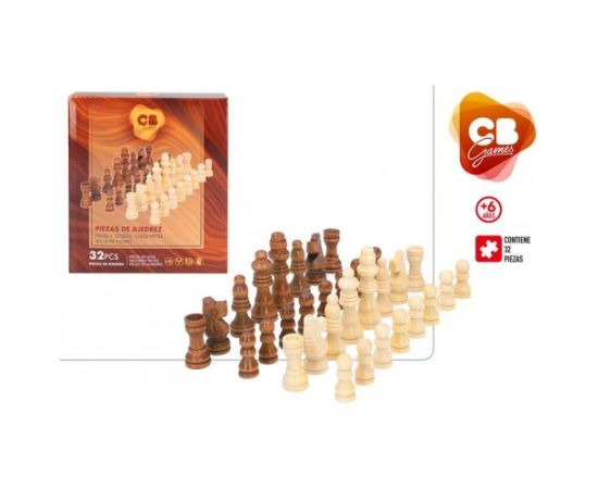 Koka šaha figūru komplekts CB47594