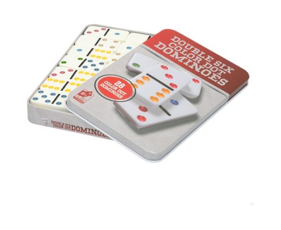 Galda spēle Domino klasiskais metāla kārbā CB47589