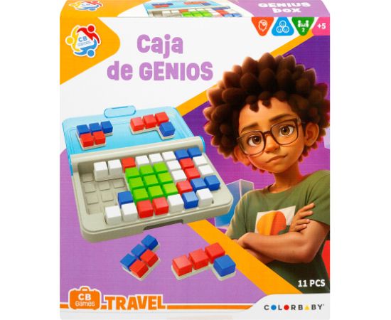 Galdā spēle Ģēnijs ceļojumam koferītī (plastiks) 5+ CB47428