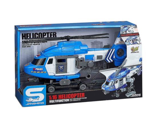 Adar Helikopters Police ar skaņu un gaismu 27 cm 586895