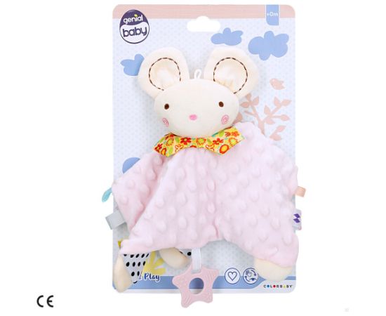 Mīksta mīļlupatiņa Pelīte Genial baby no 0 men. CB47394