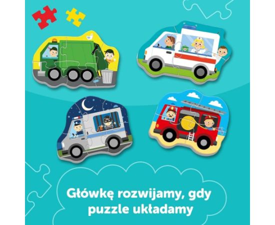 Пазл TREFL BABY PUZZLE Машины 2+ T36071