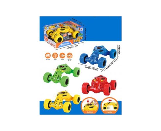 Adar Auto Off Road ar skaņu un gaismu, inercija dažādas 19,5 cm 571921