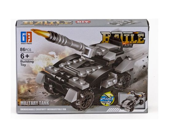 Adar Konstruktors Battle Military 86-102 elementi dažādi 6+ 472884