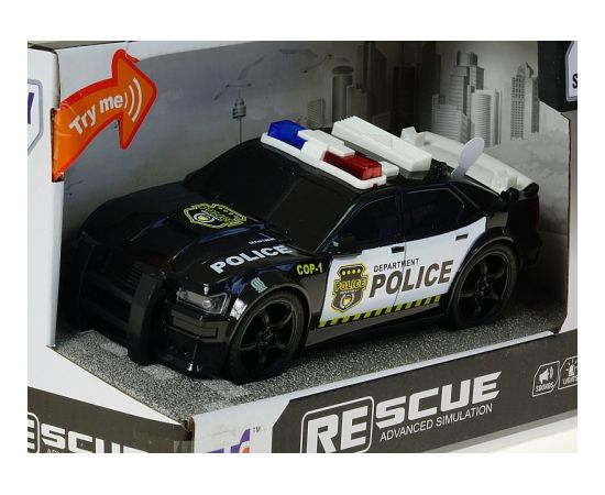 Adar Mašīna Policijas skaņa, gaisma 18,5 cm 565807