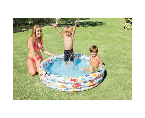 Intex Baseins bērniem piepūšamais Zivtiņas 114 lit. 132x28 cm 59431