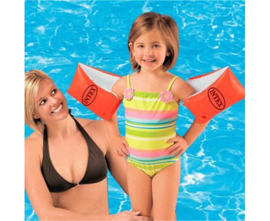 Intex Нарукавники детские  Оранжевые 30x15 cm 6-12 лет 58641
