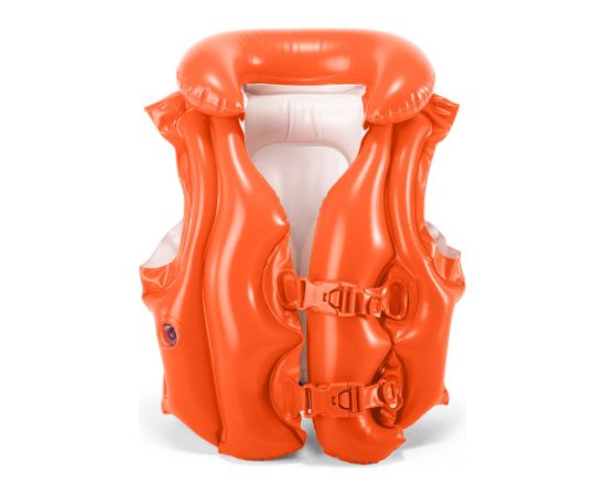 Intex Peldveste piepūšama Oranža 50x47 cm 3-6 gadiem 58671