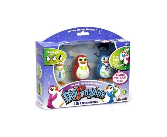 Playgo Muzikālais komplekts Silverlit Digitālais Pingvīns (3 Gabali) FB883852