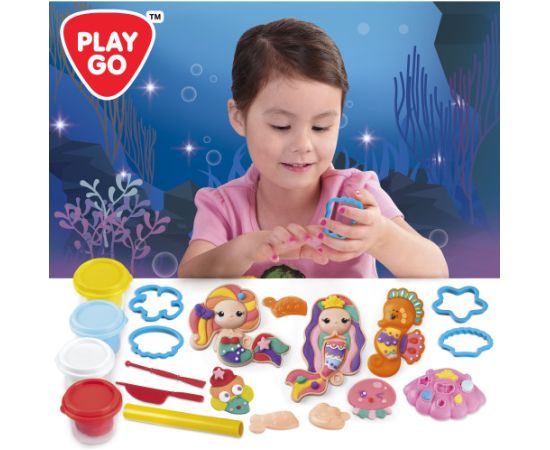 Playgo Пластилин набор Русалки и друзья 3+ CB46635