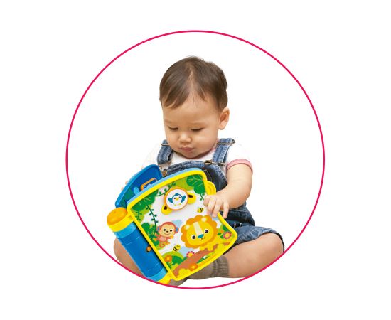 Win Fun Развивающий набор мягких кубиков 10 cm с 6 мес. CB44713