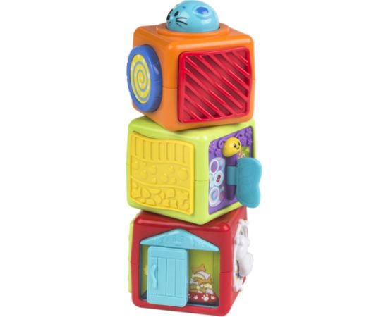Win Fun Развивающий набор кубиков 3 шт. с 3 мес. CB44227 Muzikālās rotaļlietas