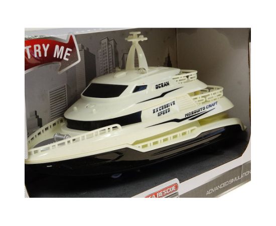 Adar Моторная лодка Ocean на батарейках, ездит, свет, музыка 20 см 566262