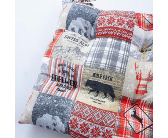 Cushion for chair WINTER 40x40cm, winter and animals