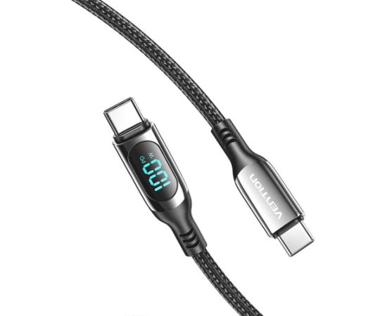 Vention TAYBAV USB 2.0 C-C 100 W 5A 1.2M USB cable (black)