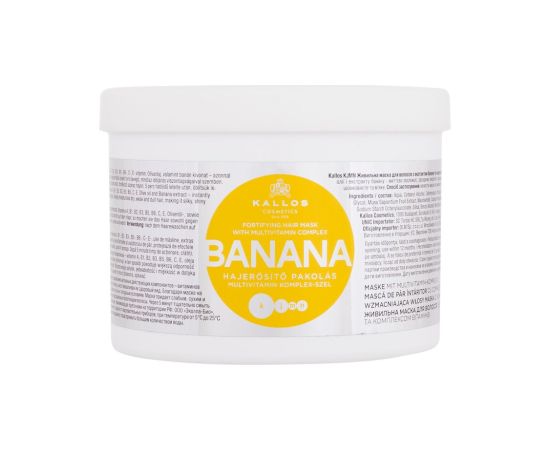 Kallos Banana 500ml W / Hair Mask Matu kopšana