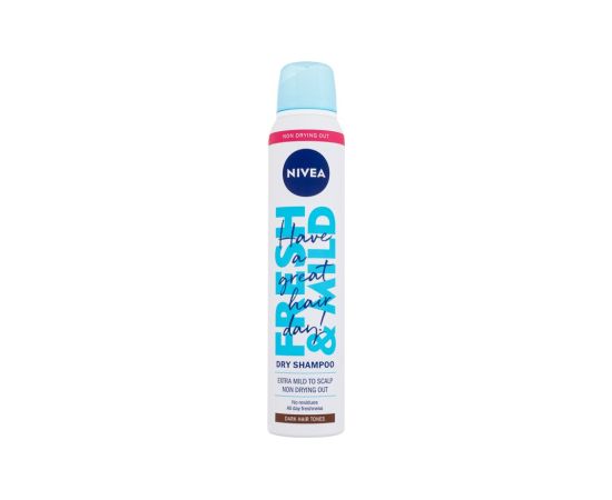 Nivea Fresh & Mild / Dark Hair Tones 200ml W / Dry Shampoo