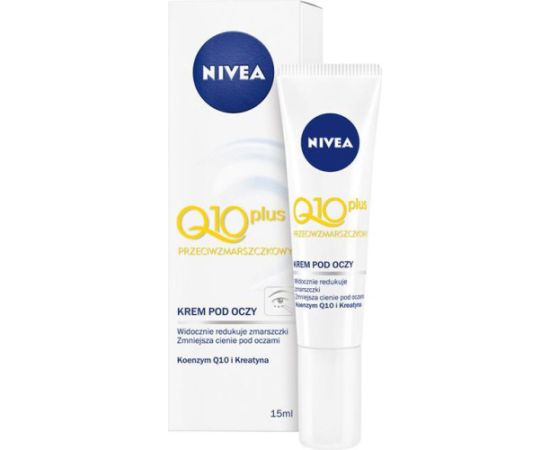 Nivea Q10 Plus C Krem przeciwzmarszczkowy energetyzujący pod oczy 15ml Sejas kopšana