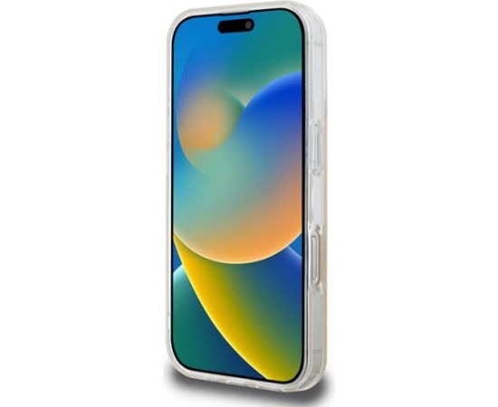 DKNY Repeat Texture Pattern With Stripe Aizsargapvalks Priekš Apple iPhone 16 Pro