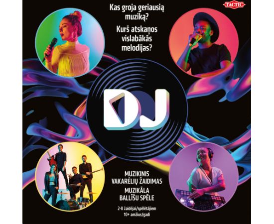 TACTIC Galda spēle "DJ Pop Music"