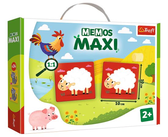 TREFL Мемо Макси Животные на ферме