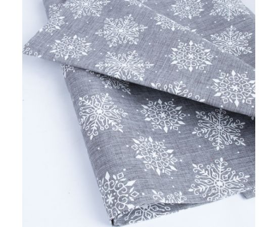 Table mat GLORY 2, 45x180cm, snowflake