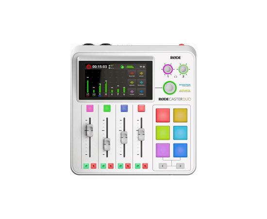 RODE RODECaster Duo White - Studio Produkcji Podcastów