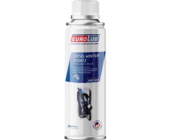 Eurolub Pretparafinesanas piedeva Diesel Anti freeze 1:1000 300ml Ziemas dīzeļdegvielas piedeva