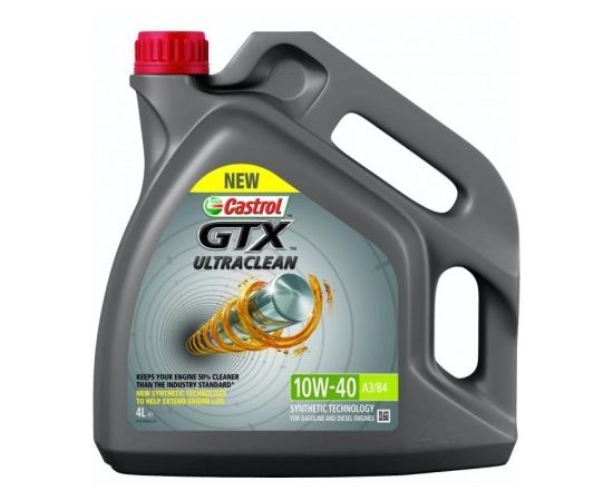 Castrol Motora eļļa 10W40 GTX ULTRACLEAN A3/B4 4L