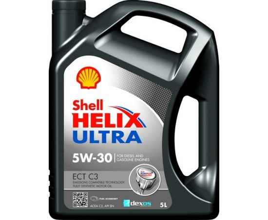 Shell Motora eļļa 5W30 HELIX ULTRA ECT C3 5L