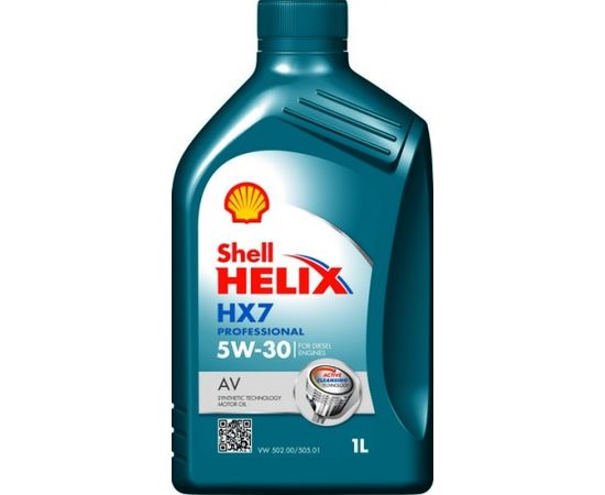 Shell Motora eļļa 5W30 HELIX HX7 PROFESSIONAL AV 1L
